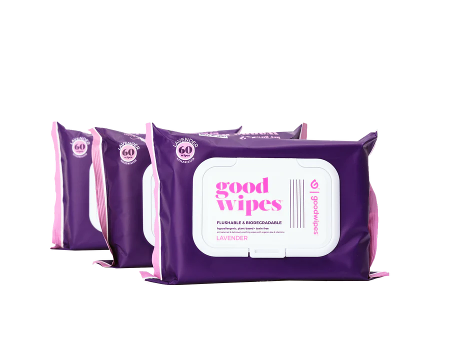 Flushable Wipes - 60 count